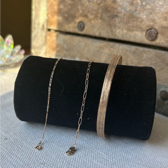 Three 14k Bracelets